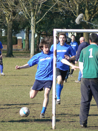 Illustration for article titled More Doctor Who Soccer Set Pics!